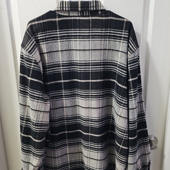 Harley Davidson Wool Button Flannel - Picture 2 of 5